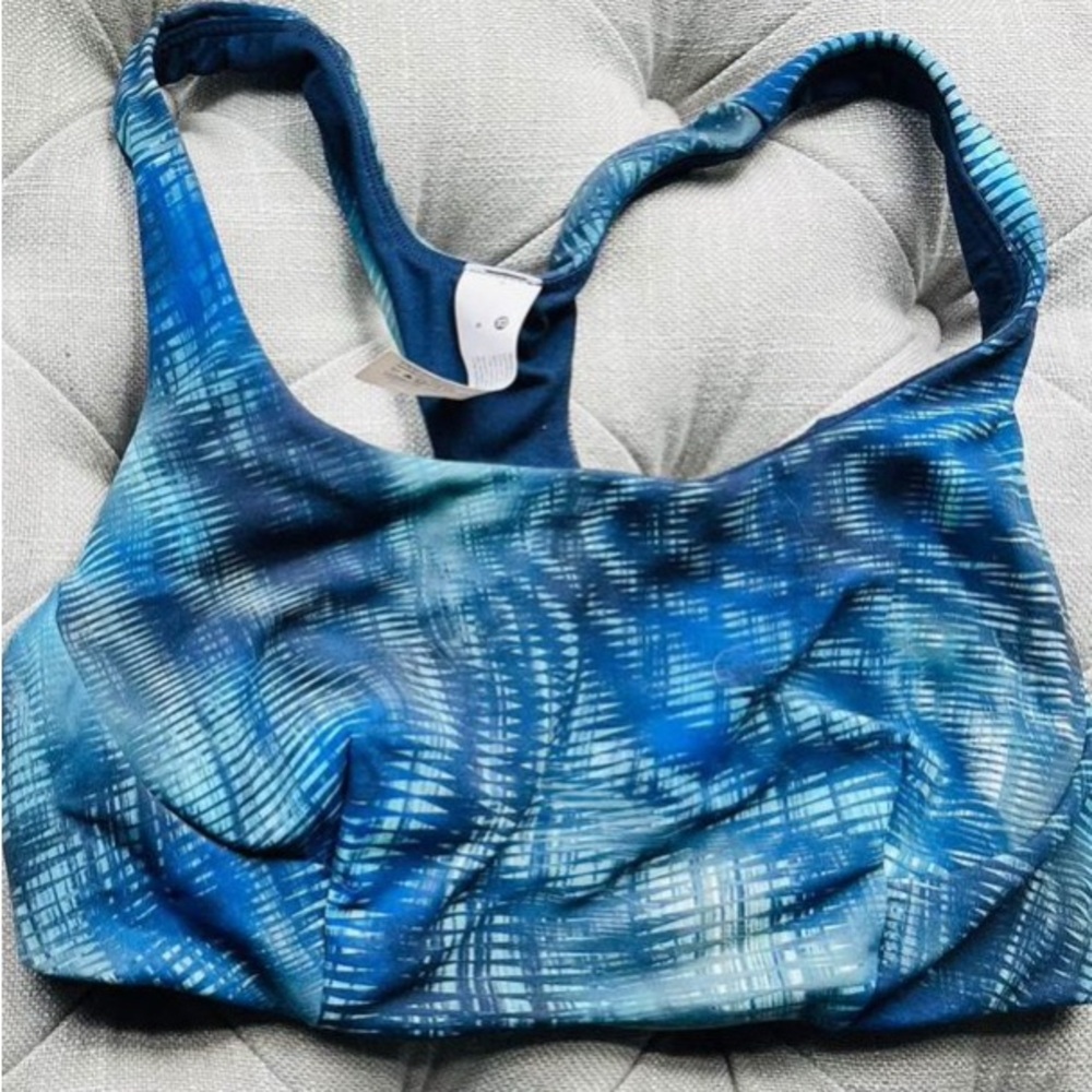 lululemon athletica Blue Sports Bra